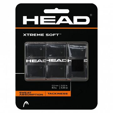 Head XtremeSoft Overgrip 3Pack Black